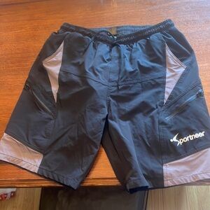 Biking shorts padded